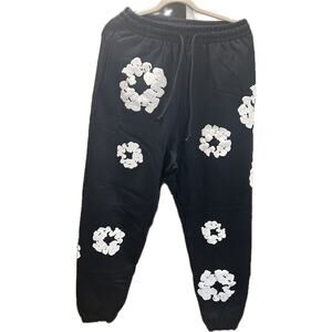 Denim Tears Black Sweatpants Size Medium